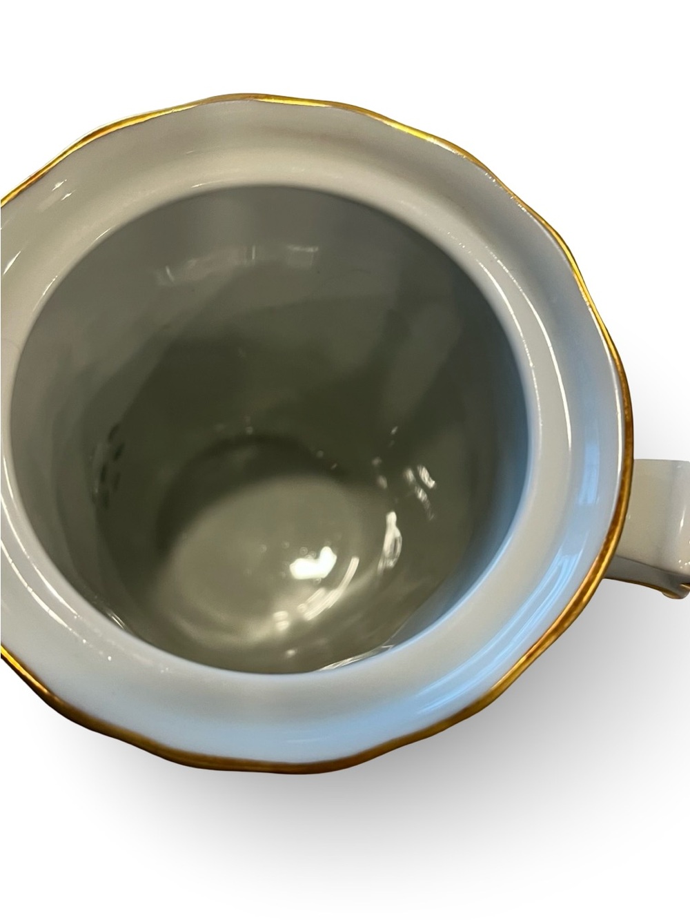 Bernardaud Limoges Artois Vert Fine Porcelain Coffee Pot Sugar Creamer Set - Picture 8 of 16